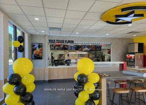 HERES YOUR CHANCE TO ACQUIRE A SUCCESSFUL AND TOP PERFORMING CHURCHS TEXAS CHICKEN FRANCHISE IN A PREMIUM TORONTO LOCATION AT 1728 EGLINTON AVENUE WEST, YORK.