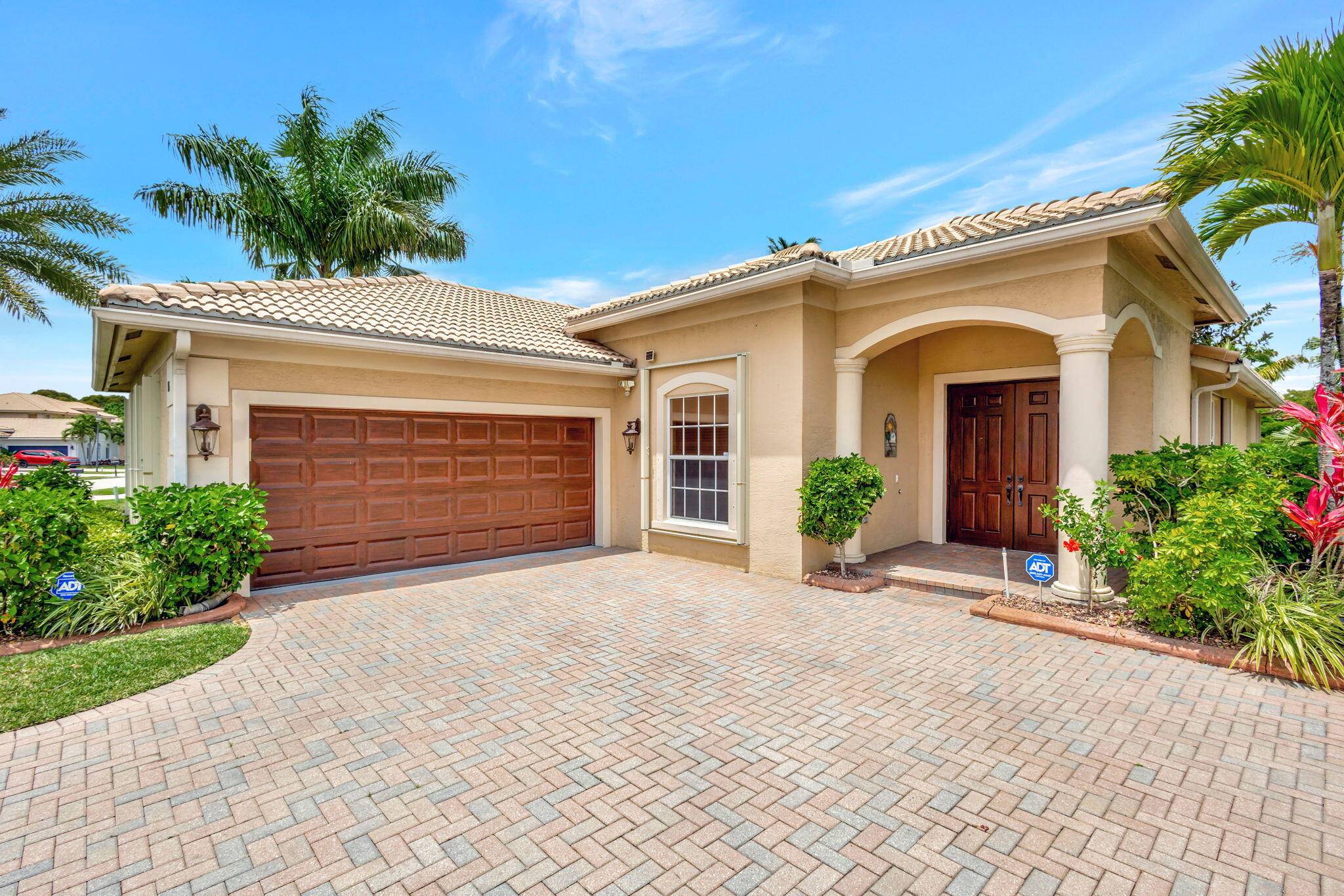 This exquisite 3 bedroom plus den with 3 full baths is a prestine home.
