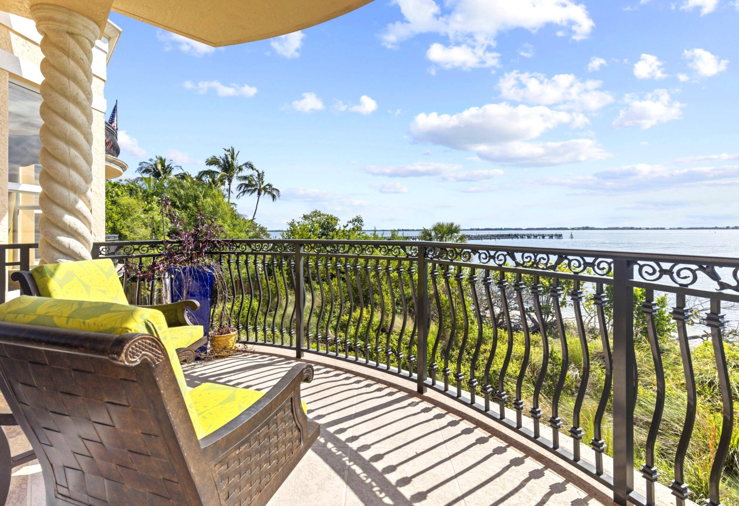 TURNKEY fully furnished waterfront condo with 3, 960 total sqft, 3 Bedrooms optional 4th, Study Den and 3.