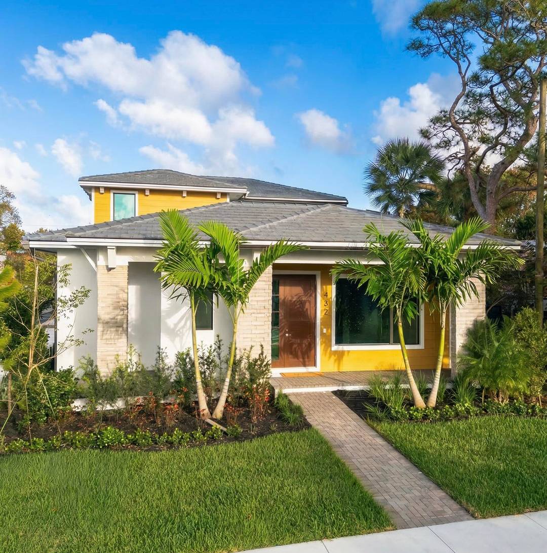 Ready Now New Construction No HOA Stuart, FL Welcome to The Bayshore Home a stunning new courtyard style residence where modern coastal design meets effortless Florida living.