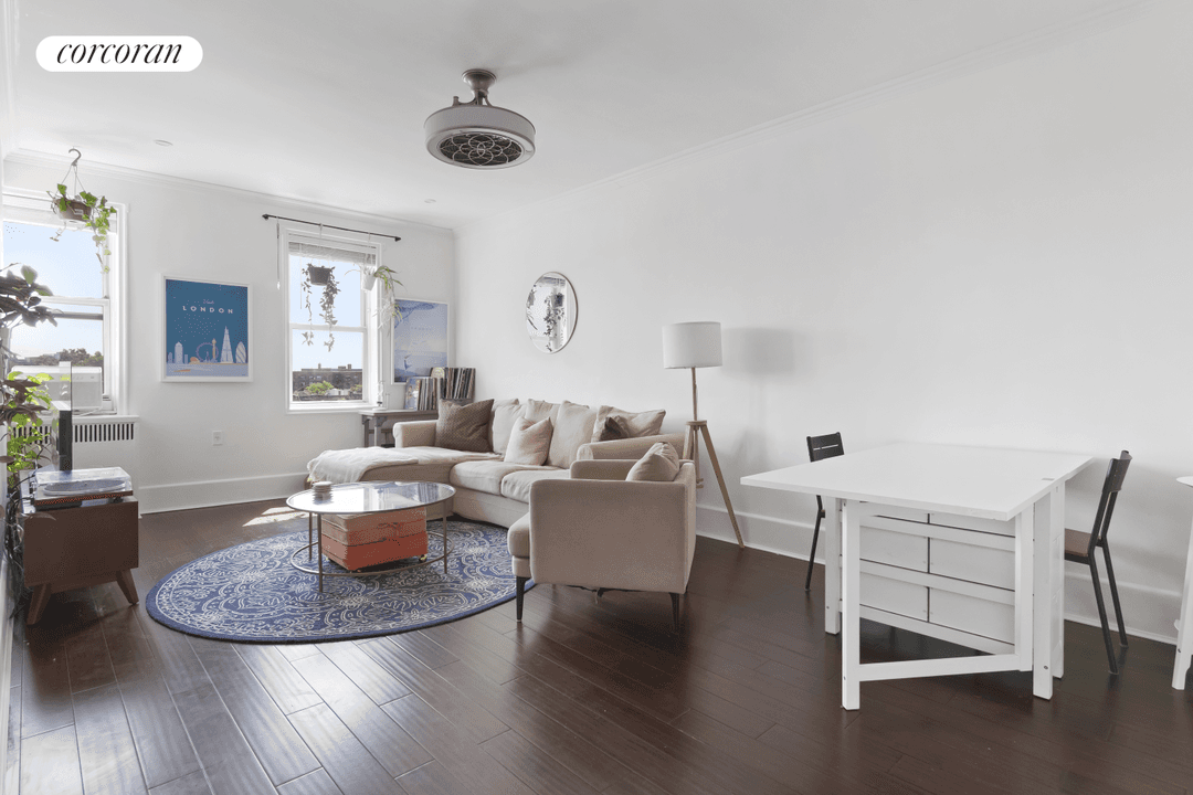 Welcome to Unit 5T at 140 East 2nd Street, nestled in the charming Windsor Terrace neighborhood.
