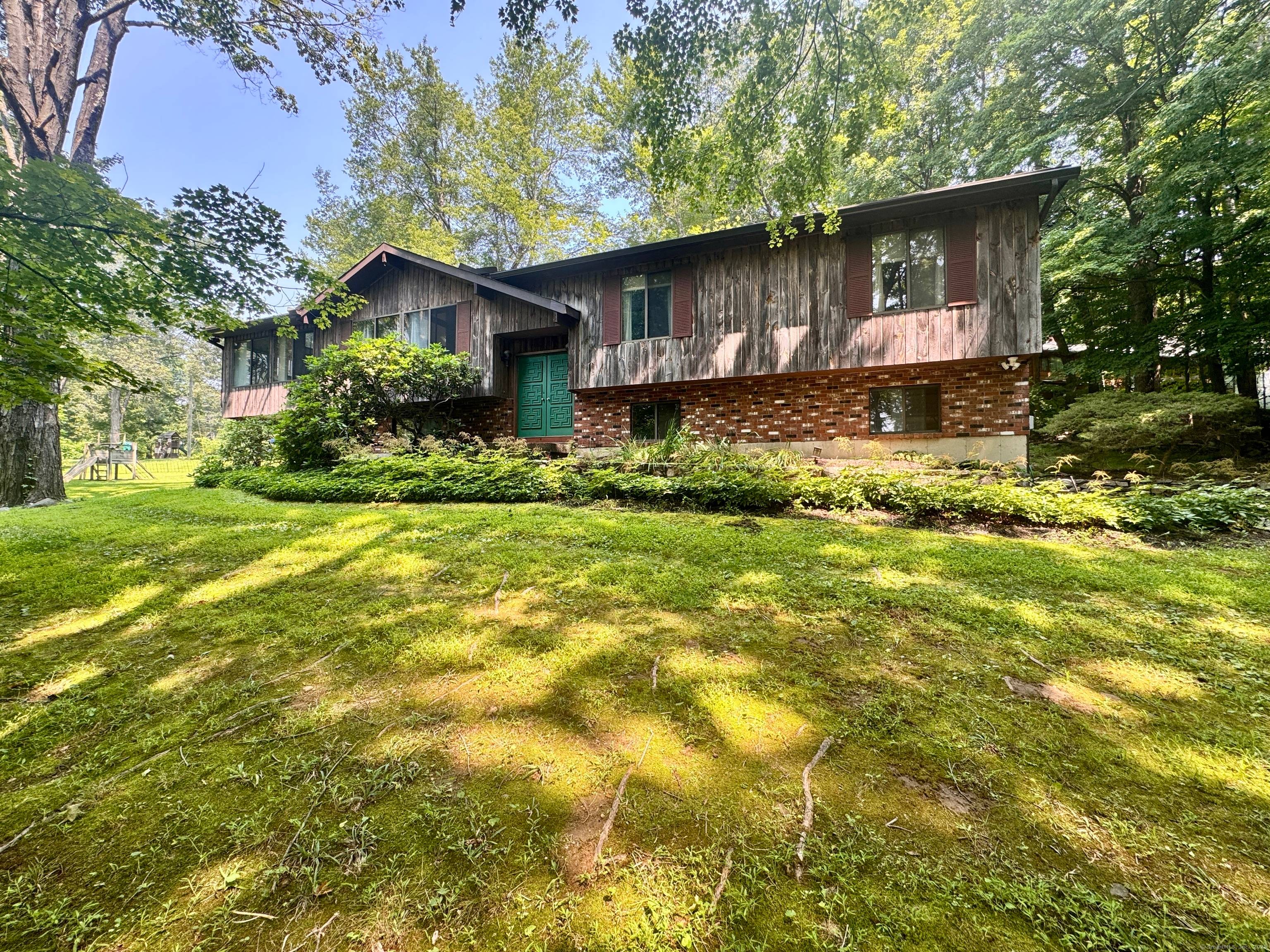 A single family home close to town with spacious bedrooms and living space.