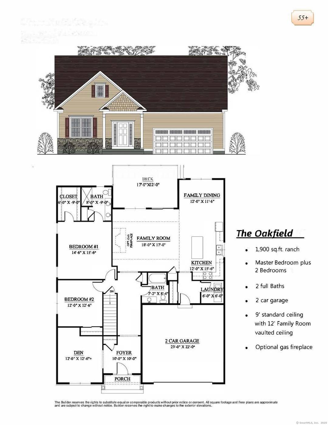 THE OAKFIELD model. Introducing the NEW Stonebridge Commons a Planned Unit Development designed for a low maintenance, active lifestyle in a convenient relaxing setting located in Enfield, CT.