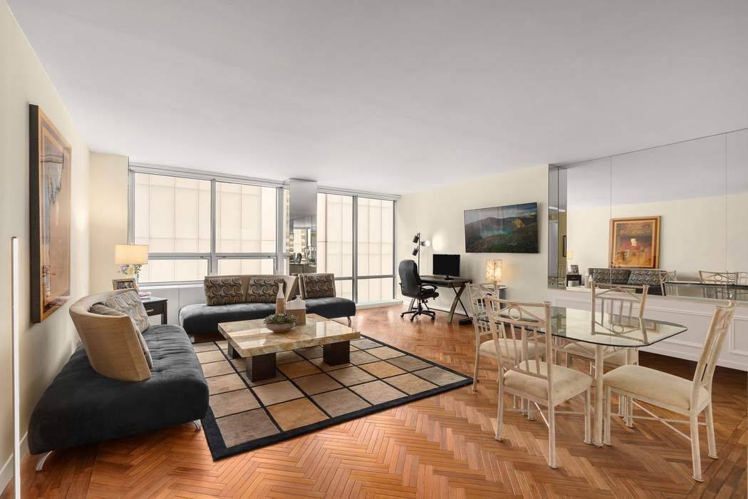 Welcome to Residence 15E, a masterfully renovated, expansive turn key one bedroom condominium that offers exceptional scale, refined proportions, and a flexible layout designed for sophisticated living.