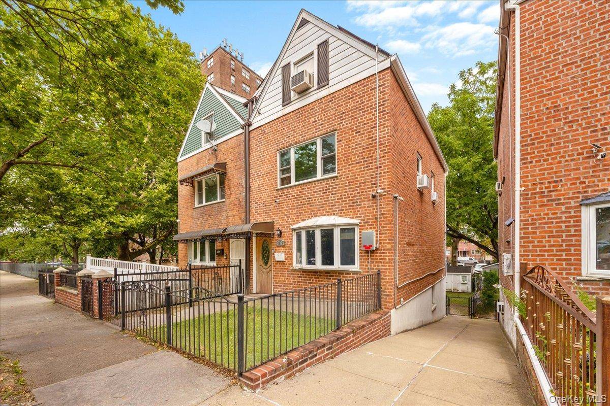 Welcome to this distinguished semi attached brick single family home situated in the highly sought after Pelham Bay neighborhood of the Bronx.