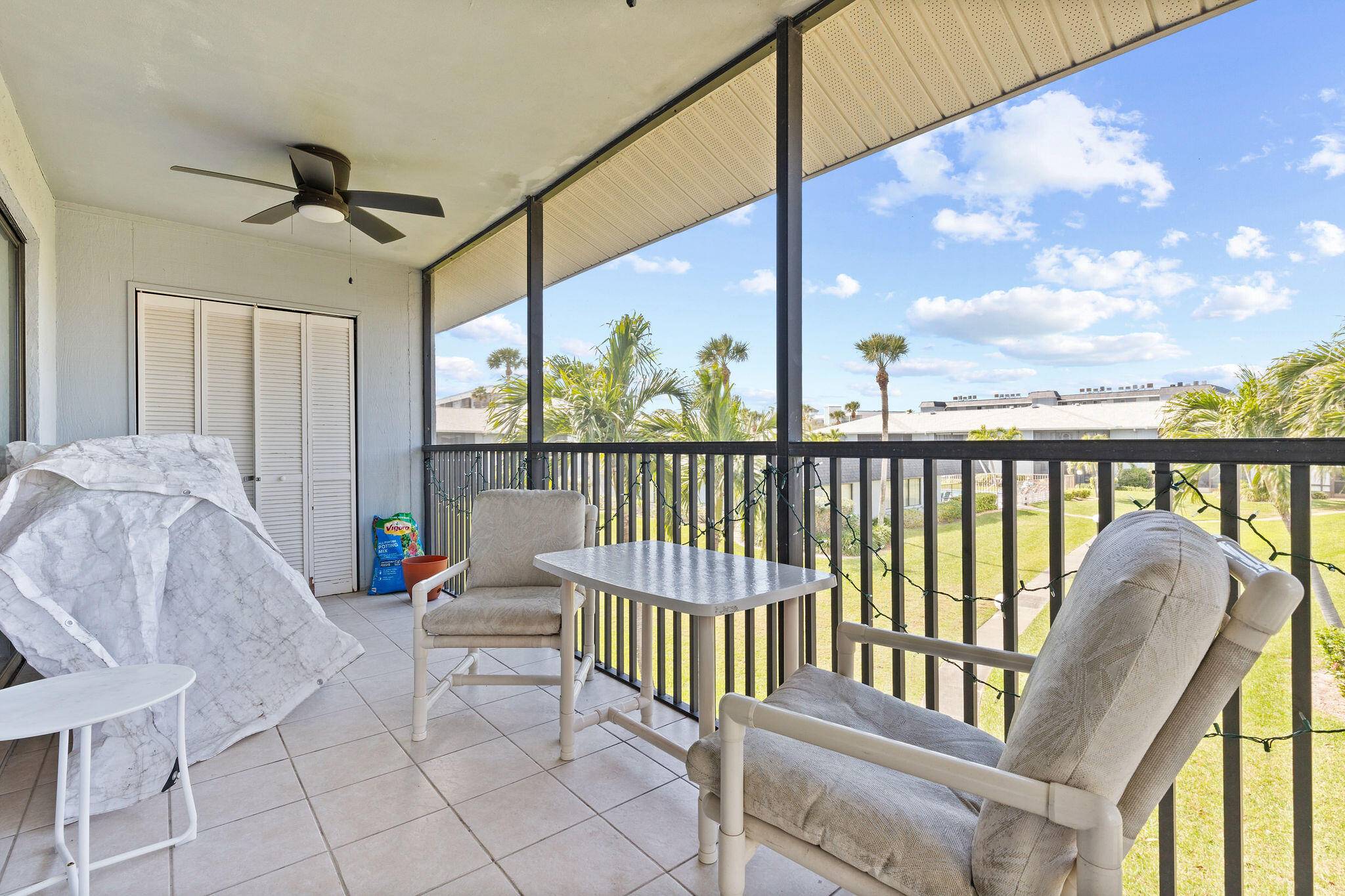 In the Heart of Cocoa Beach, this 2 bedroom 2 bathroom second floor corner unit makes a perfect home, getaway, investment or all three !