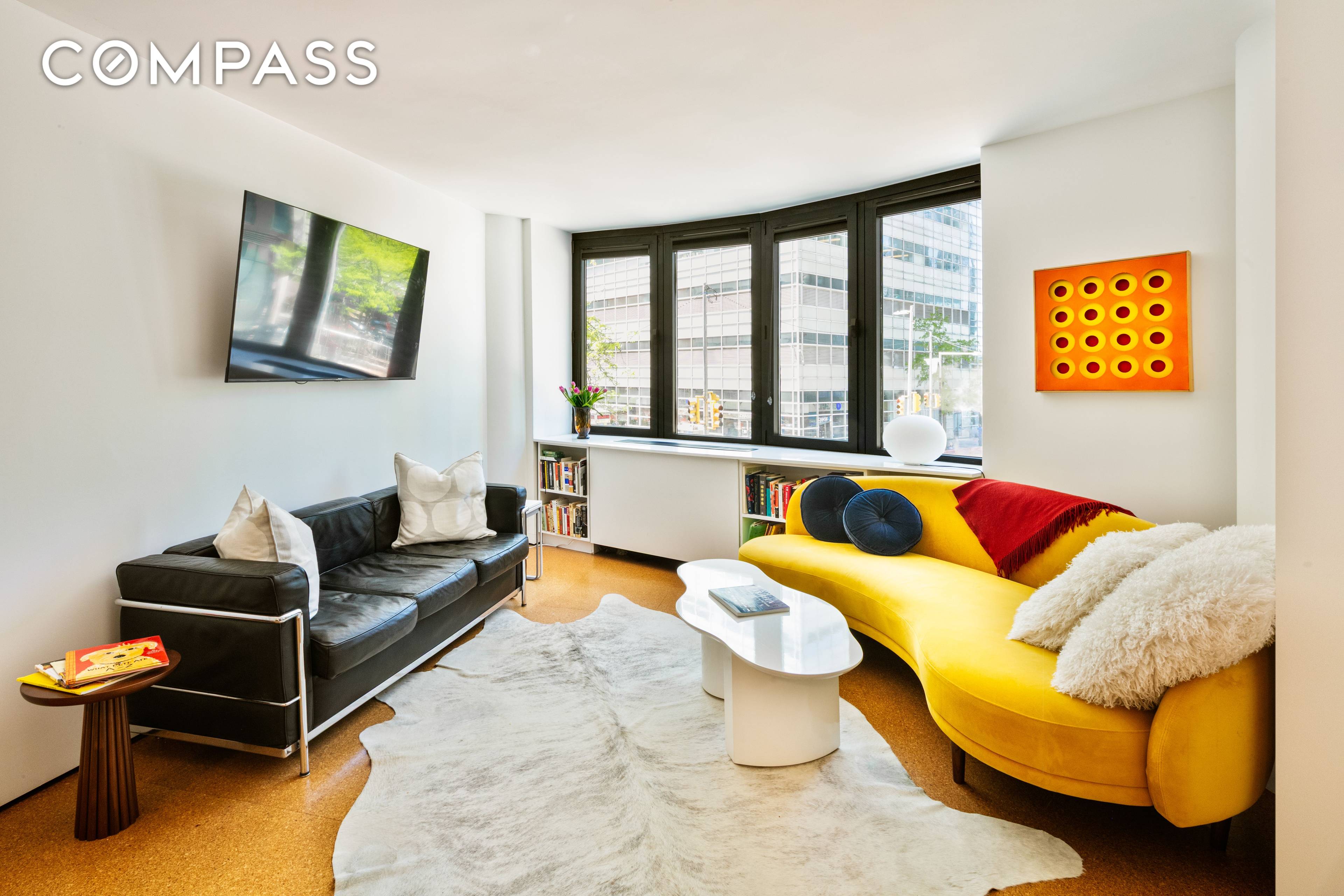 275 Greenwich Street, apartment 2C, had an architect led Green top to bottom renovation, 2 bedrooms, 2 bathrooms.