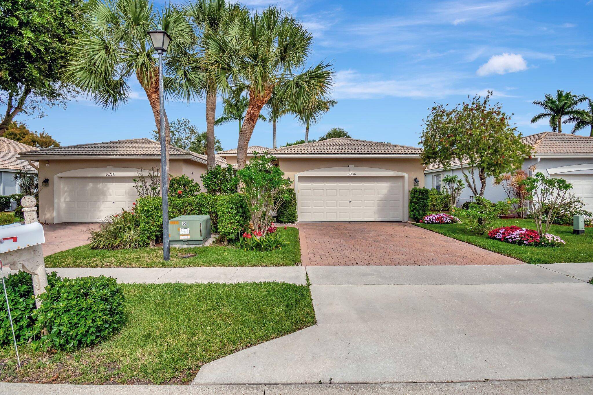 Enjoy life in this open concept, three bedroom villa with a two car garage.