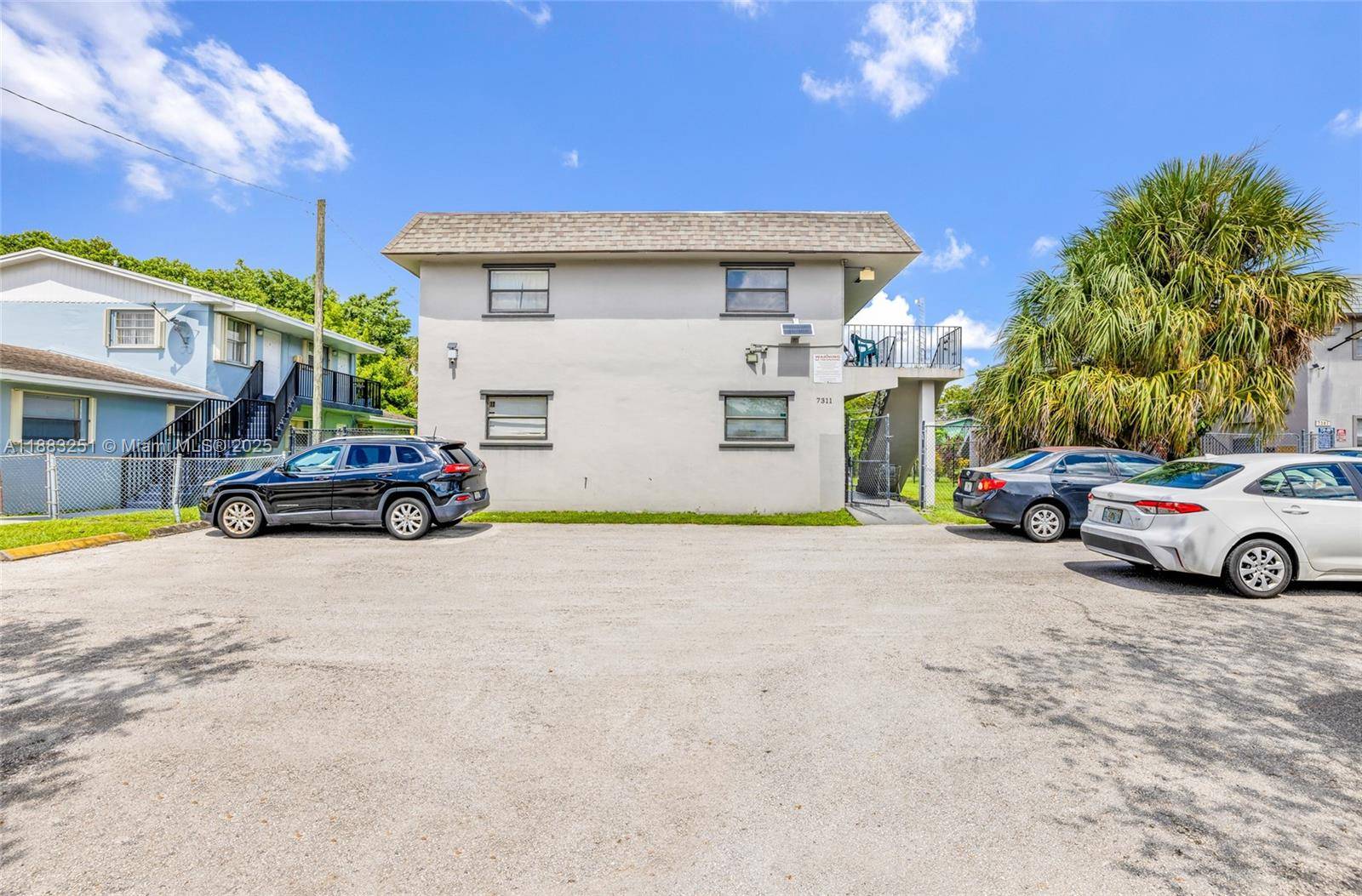 Rare opportunity to acquire this fully occupied and very large 2 story fourplex in Davie at 7311 NW 37th St, featuring four spacious 2 bed 1 bath units generating 78, ...