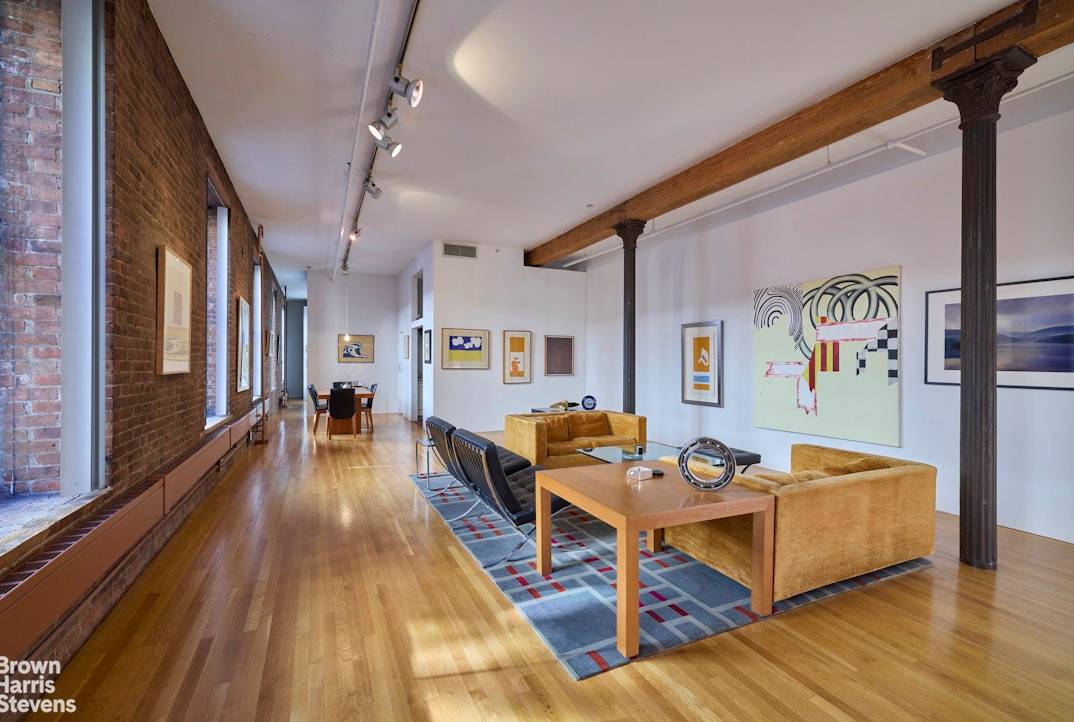 35 Mercer Street A Rare Soho Loft with Endless Potential Discover an extraordinary opportunity to create your dream home in this expansive 1, 850 square foot loft, offering brilliant North ...
