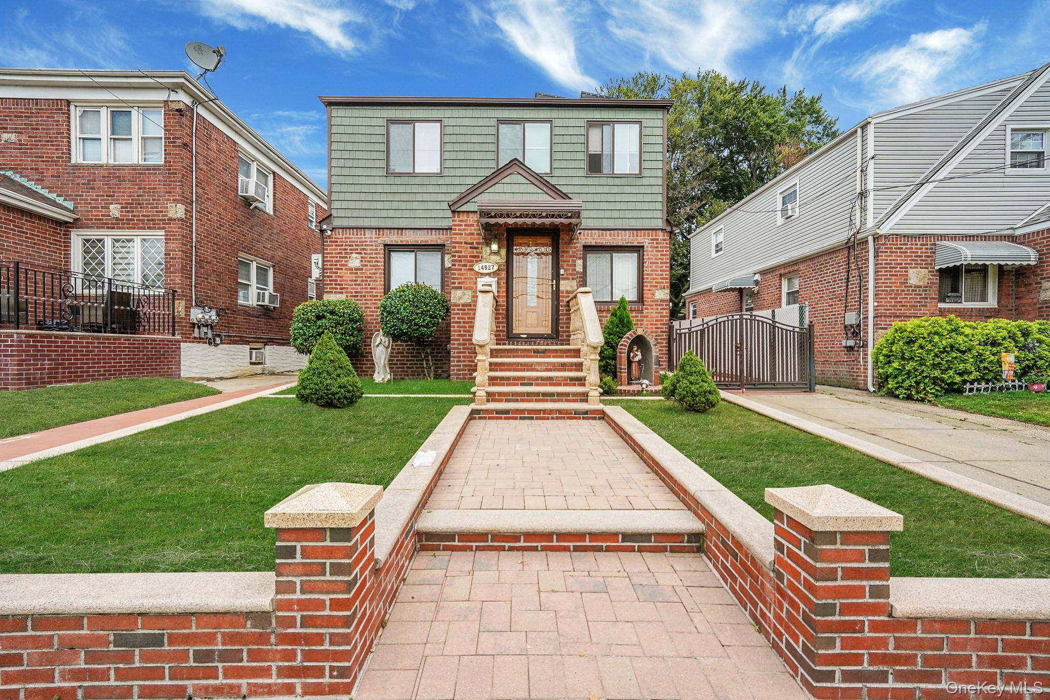 welcome to this fully renovated two family home, featuring a spacious 3 bedroom over 2 bedroom layout.