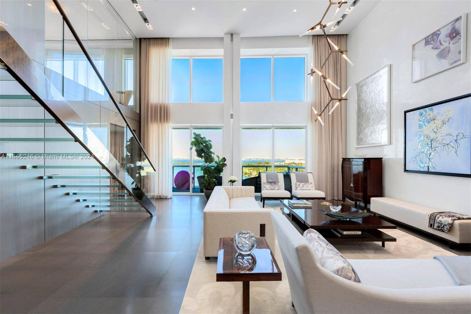 No expense was spared in this one of a kind 2 story home in the sky.