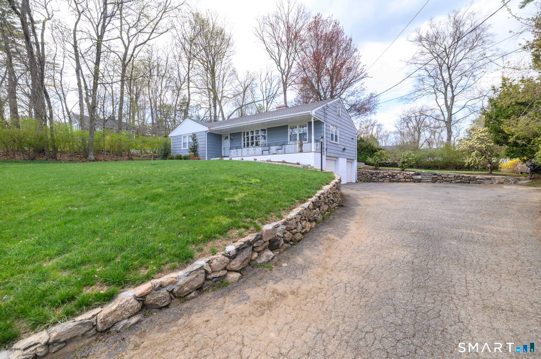 Charming ranch style home in North Stamford featuring 3 bedrooms and 1.