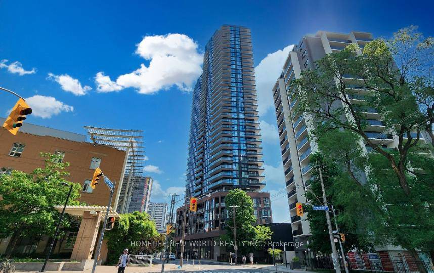 Immerse yourself in urban living at its finest in this stunning 1 bed den condo located in downtown Toronto.