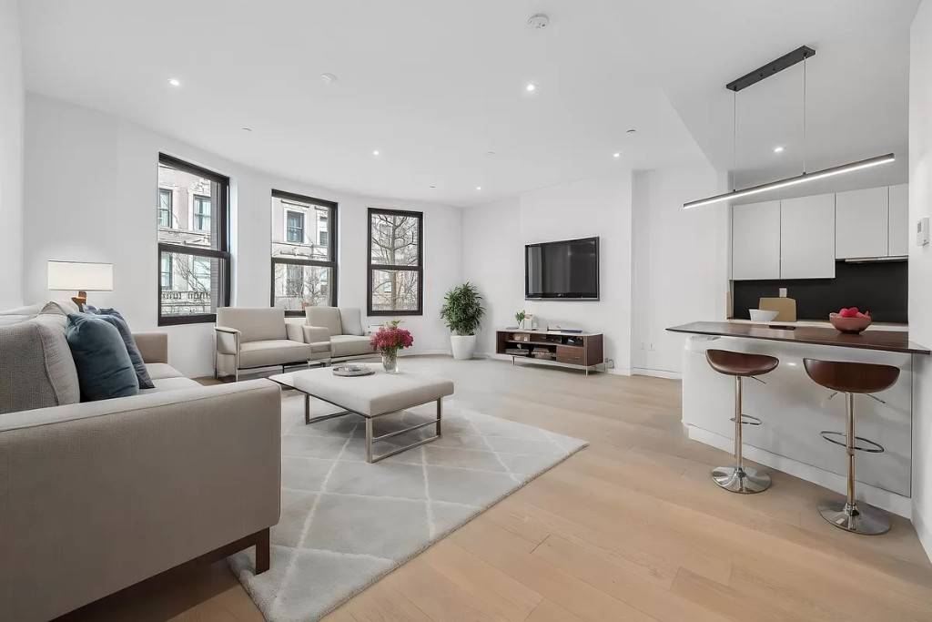 Residence 22 is a meticulously conceived two bedroom, two bathroom residence spanning over 1, 200 square feet, offering sophistication and attention to detail rarely found in a historic condominium conversion.