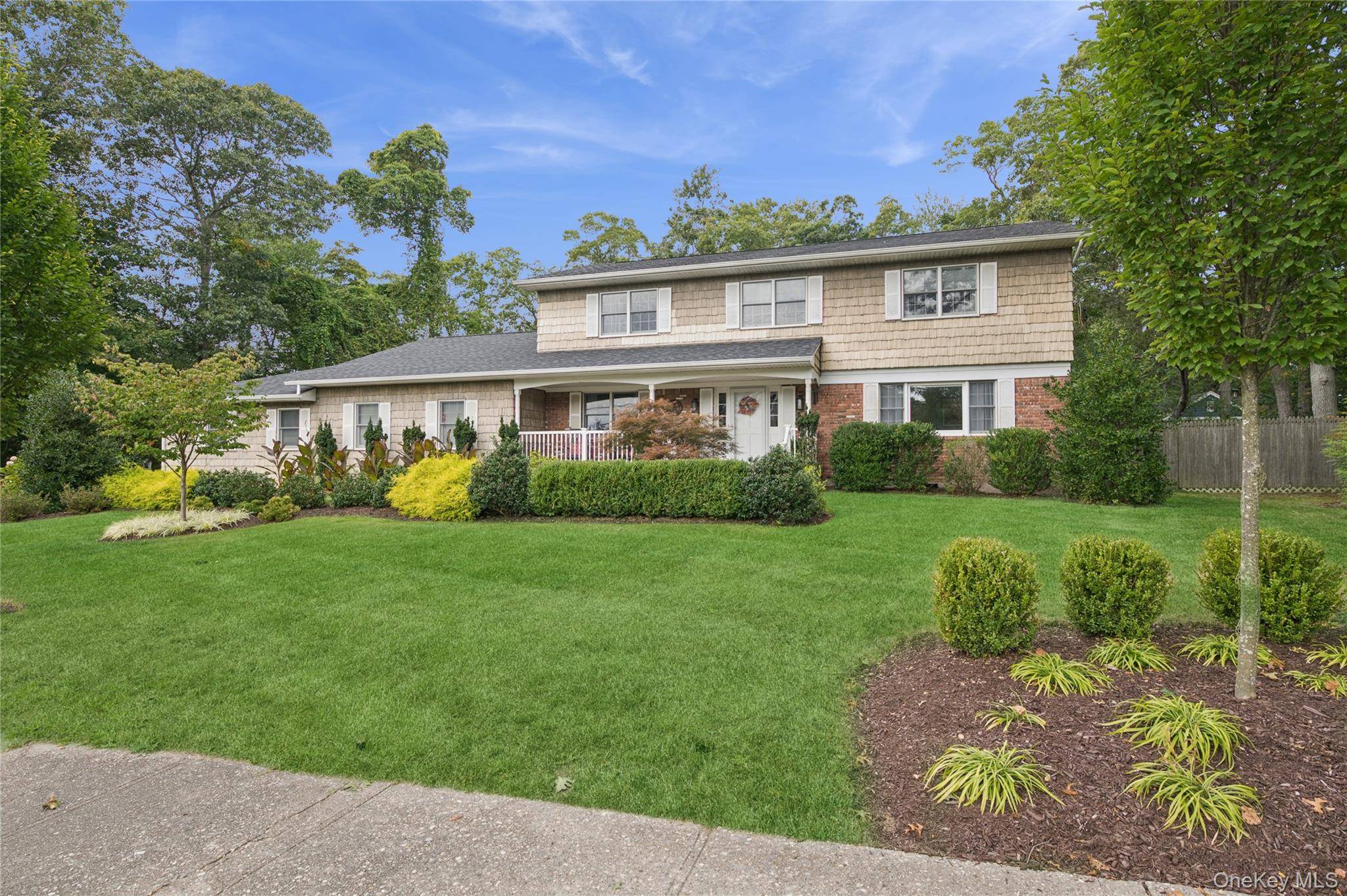 Eastport Colonial with Resort Style Backyard amp ; Oversized Garage.