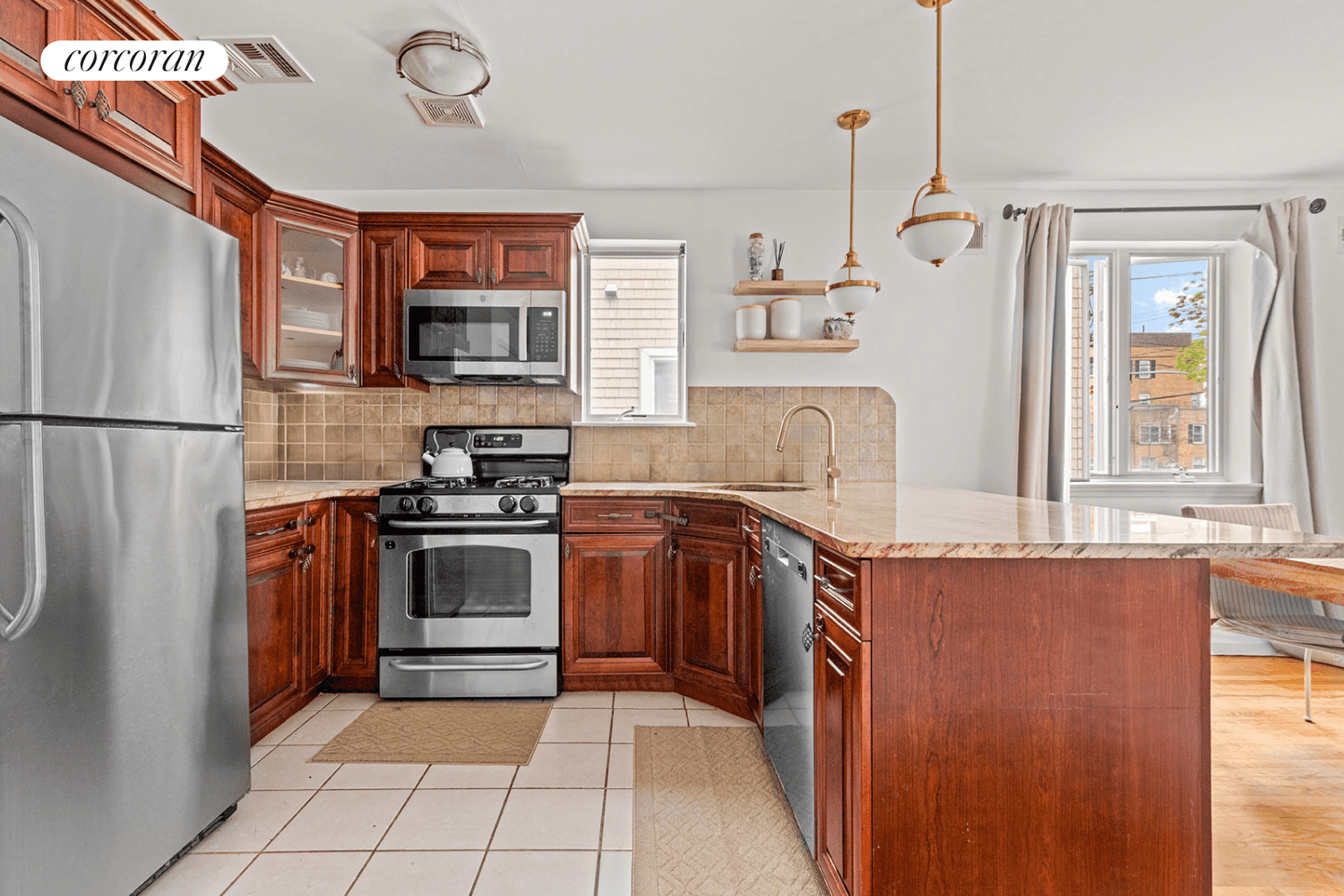 Rarely Available ! ! Welcome to unit 1C at 195 Beach 125th Street, a stunning two bedroom, two and a half bathroom duplex condo with private parking.