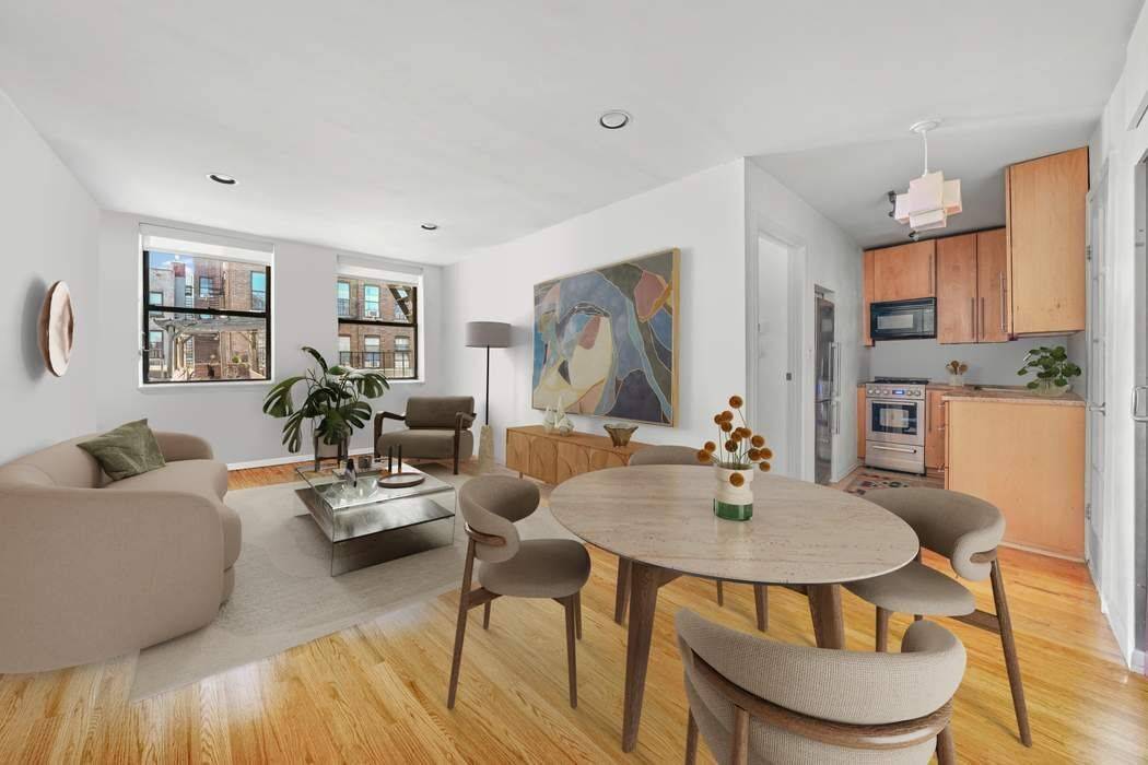 A Serene Escape in the Heart of the East Village Highlights Cable TV and internet included in rent Peaceful rear facing views over landscaped courtyard Split AC system for quiet, ...