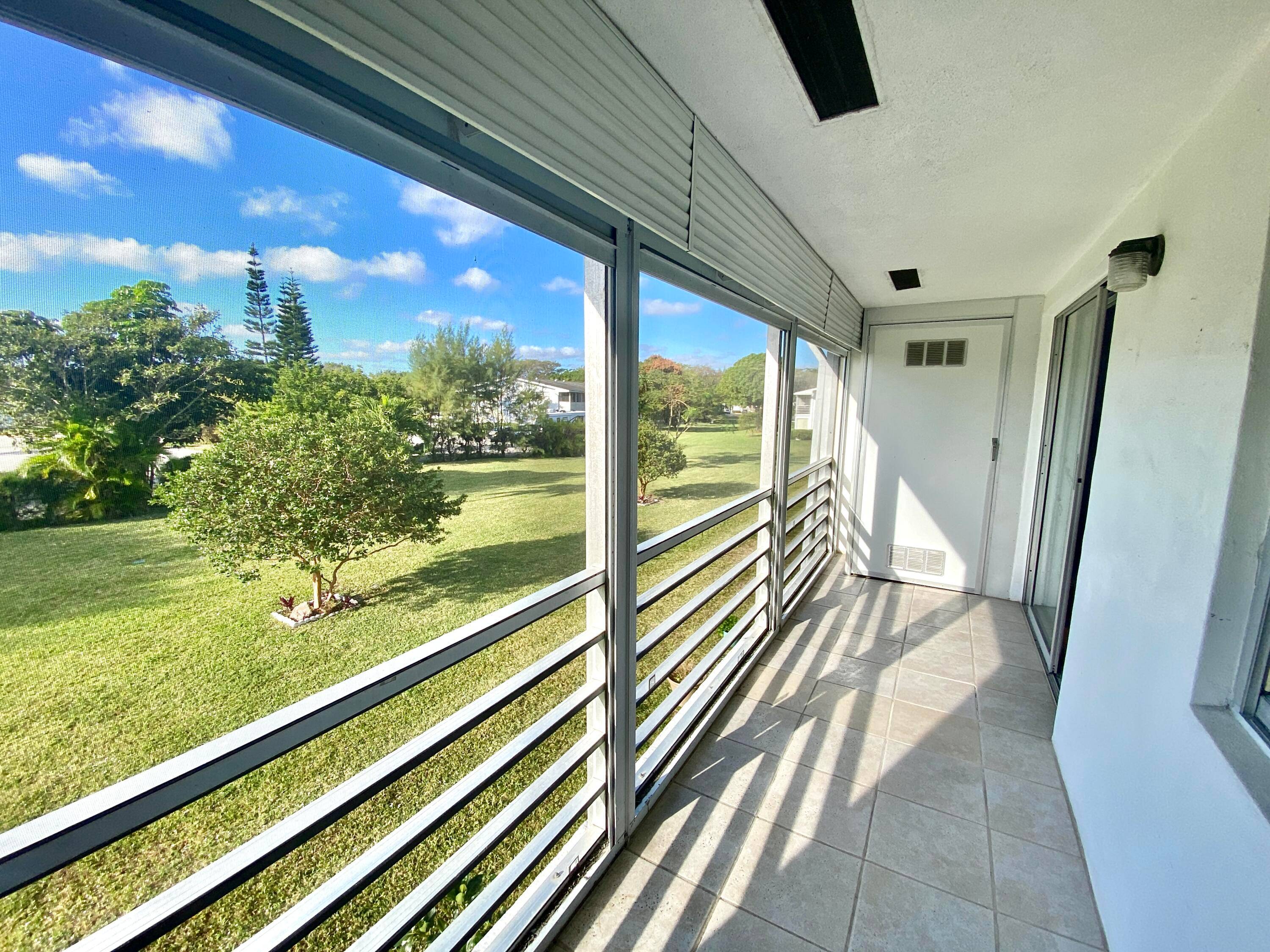 Open Lovely Garden View, 2nd Floor Partially Furnished.