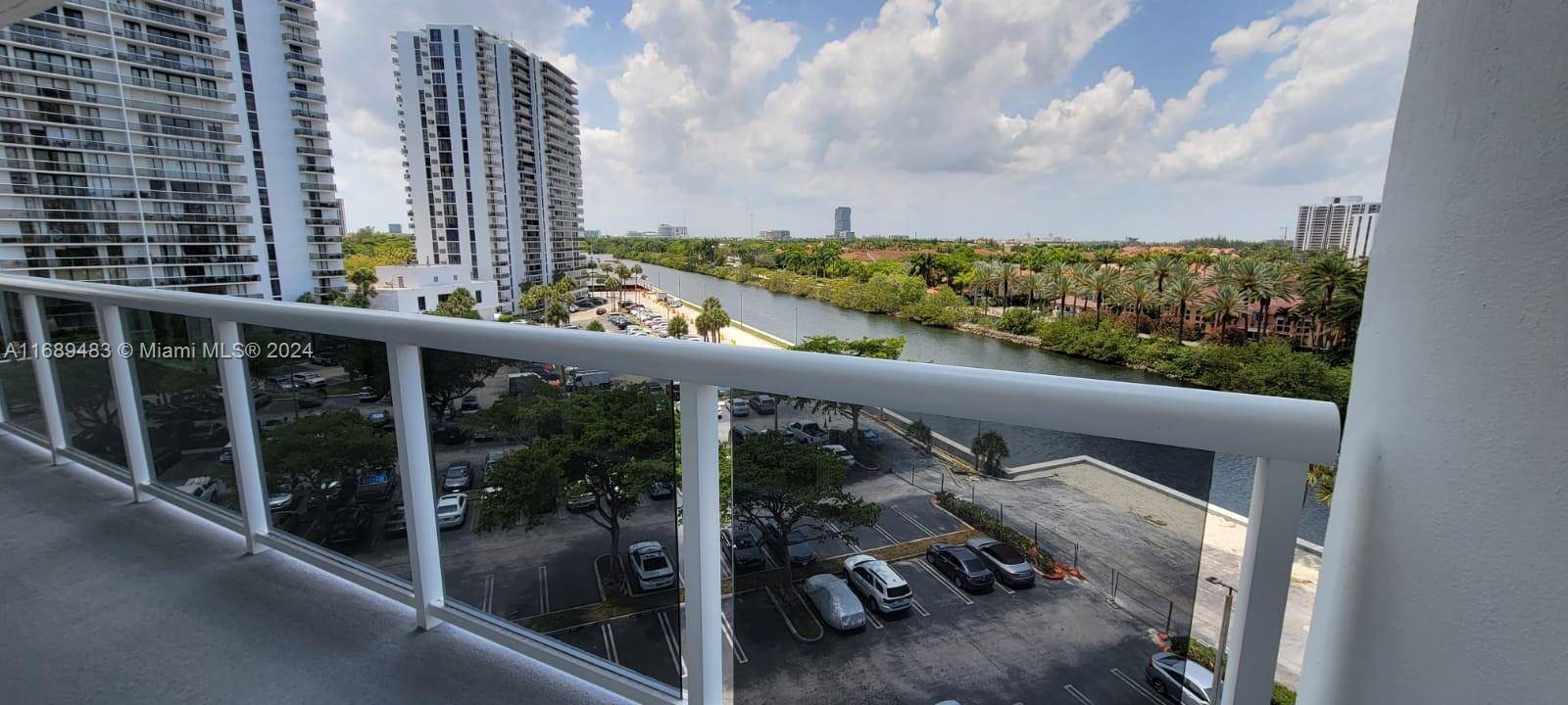 Featuring water views, ready to move 2 2 with a large balcony overlooking marina and canal.