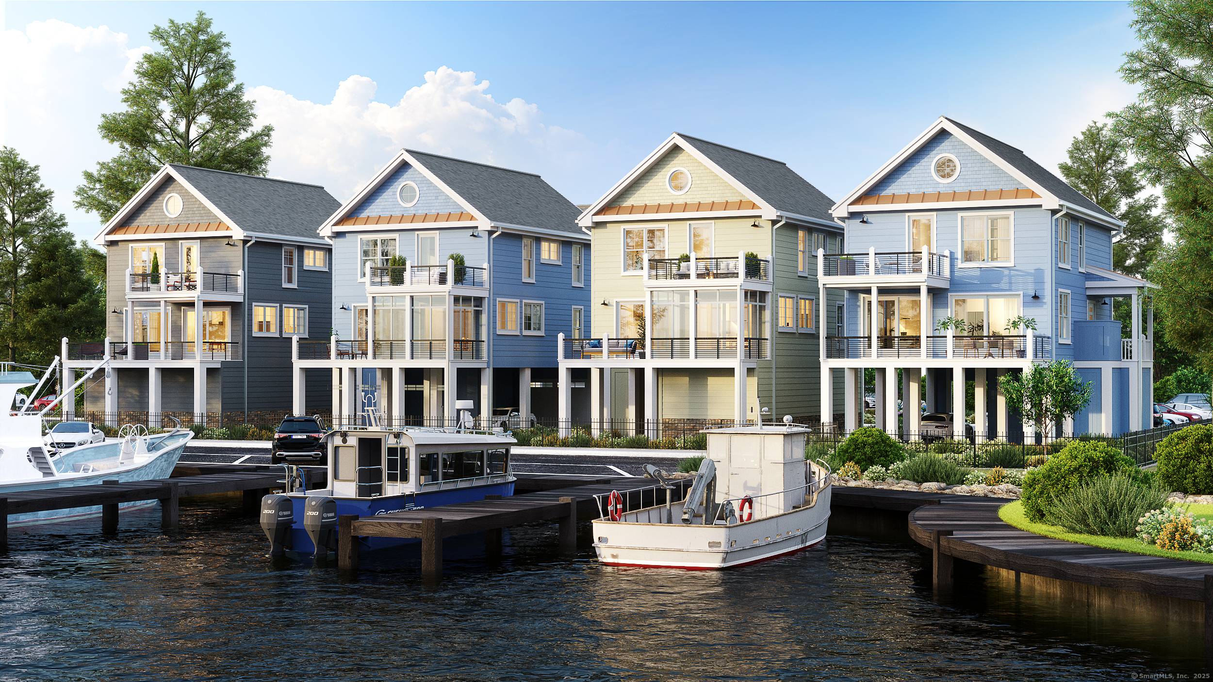 Introducing for 2026 ! The Landing at Mago Point, just steps away from and overlooking the beautiful Niantic River.