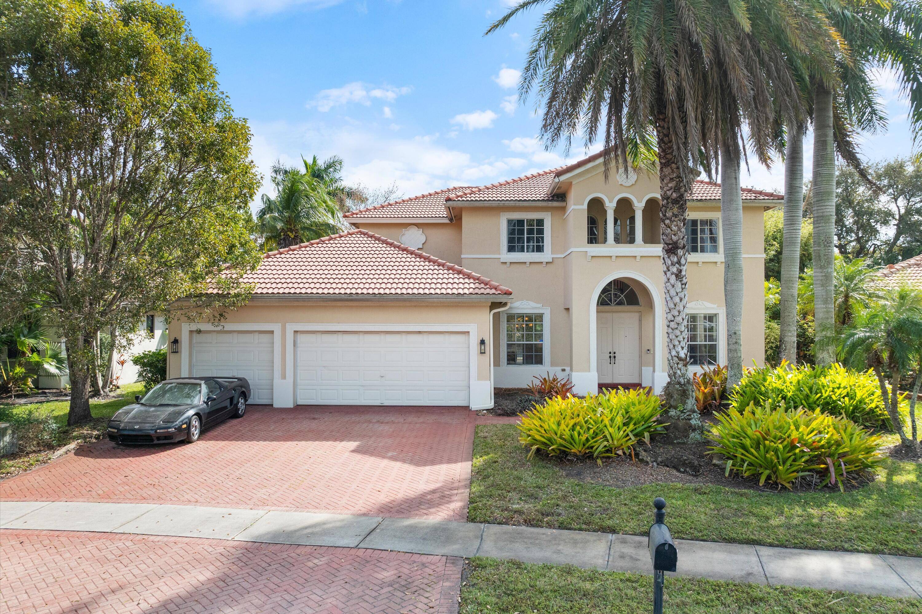 Classical 6 bedroom, 4 bathroom pool home with office that can be 7th bedroom, in gated community.