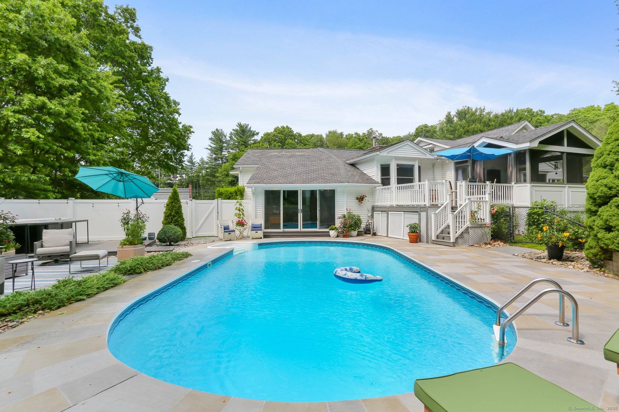 Wellness retreat meets entertainer's dream in prime West Norwalk location near the New Canaan and Darien borders.