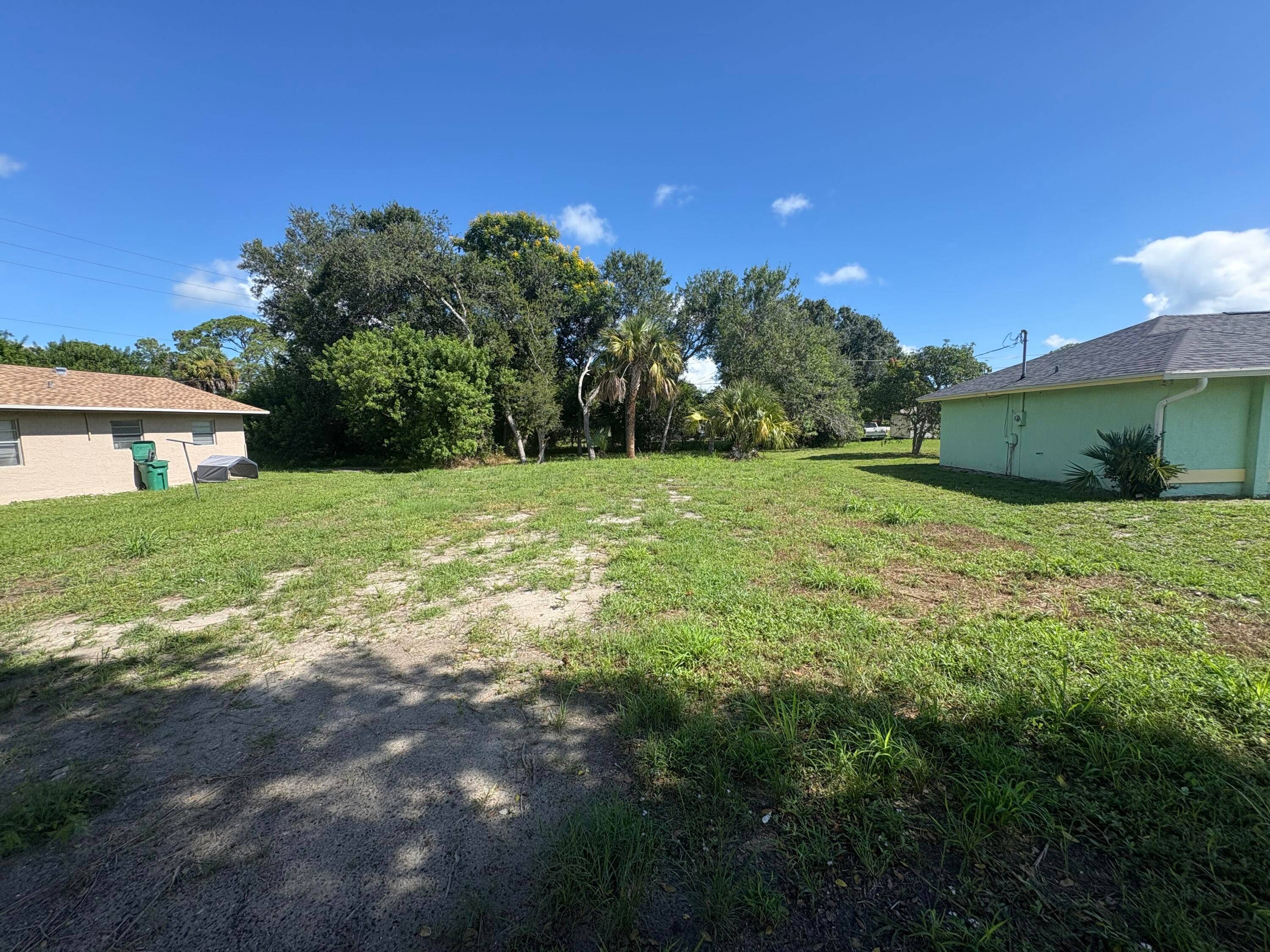 Cleared lot, water meter installed, survey available, and re zoned to start building.
