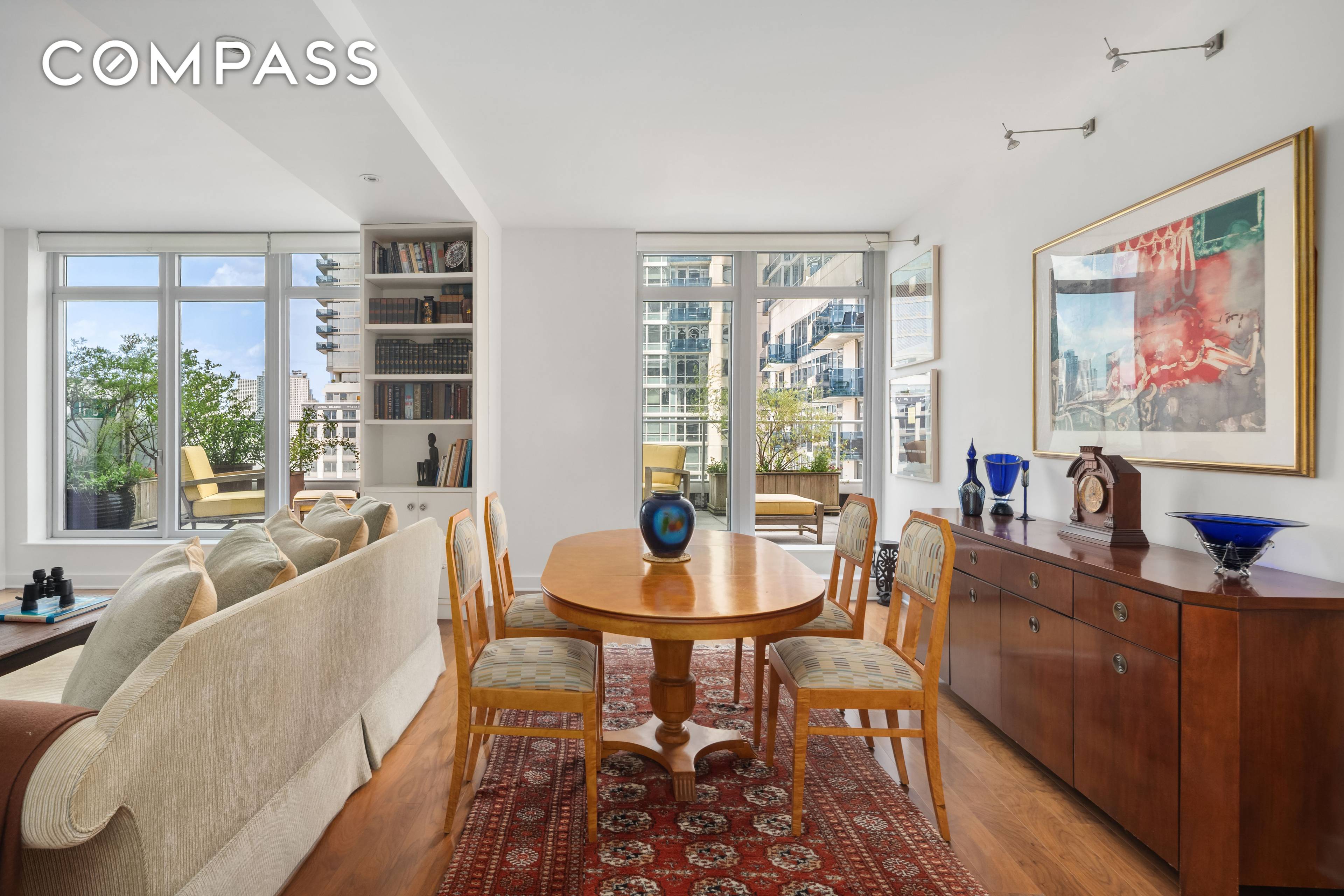 Welcome to the epitome of luxury living at 2 Northside Piers, Apartment 6JH, a spectacular 1, 923sf 2 bedroom 3 full bathroom condo with large terrace located in prime Williamsburg.