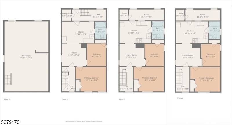 Incredible opportunity to own this 3 family house, perfectly positioned on a quiet street, just one block away from bus stop for a hassle free direct commute.