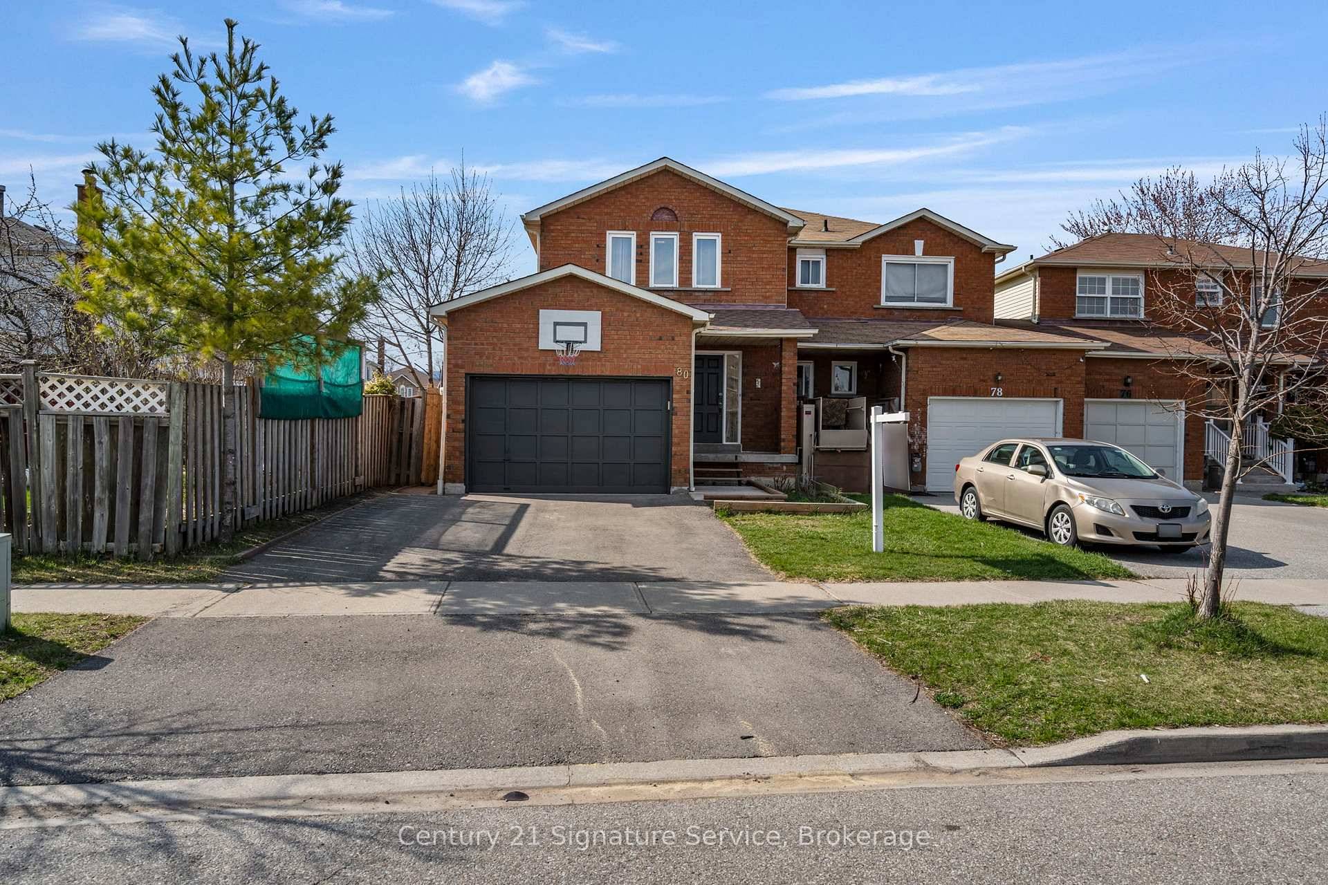 Rare Double Car Garage on a Corner Lot !