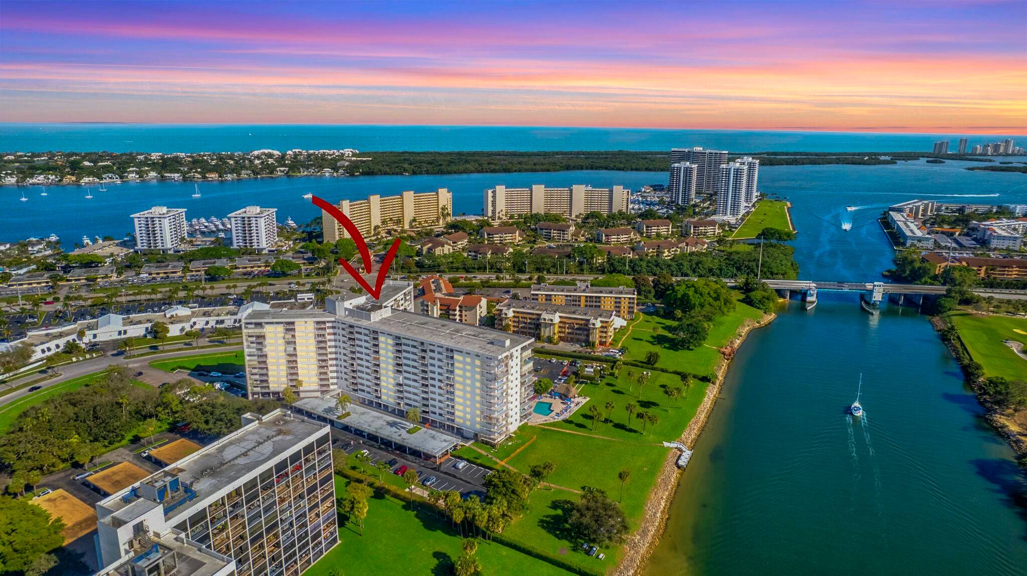 Welcome to the pinnacle of waterfront living at 336 Golfview Road PH15, North Palm Beach, FL 33408, where panoramic views and boundless potential harmonize to create your dream coastal haven.