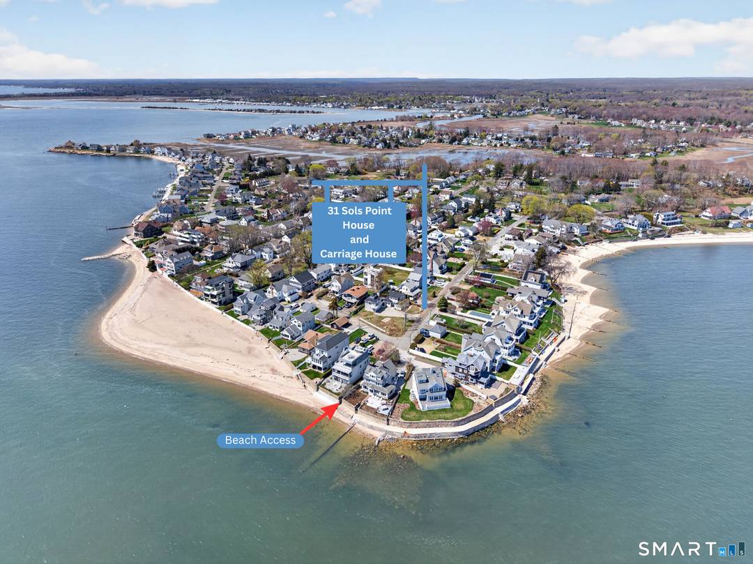 Luxury coastal living at 31 Sols Point Rd in Clinton, a fully renovated New England shoreline home on an oversized corner lot with unobstructed 180 degree water views of Long ...