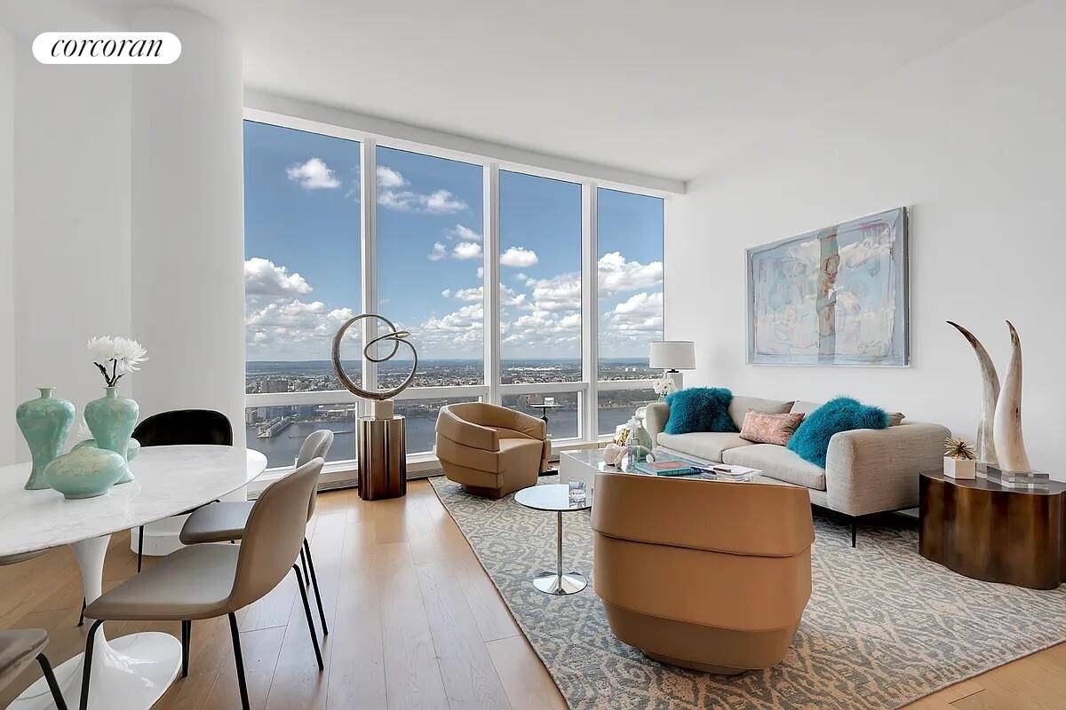 Panorama Residence 72C is an expansive one bedroom home encompassing 1, 169 square feet, designed with both elegance and functionality in mind.