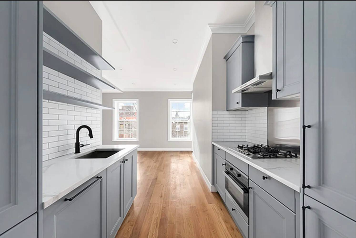 Experience the best of BoCoCa living in this pristine, newly renovated one bedroom, one and a half bathroom home, set within a beautifully restored Cobble Hill townhouse.