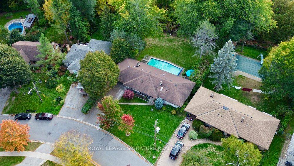 Welcome to this extraordinary all brick and stone detached home, with an inground pool and ideally set on a premium 79 x 154 ft ravine lot backing onto the scenic ...