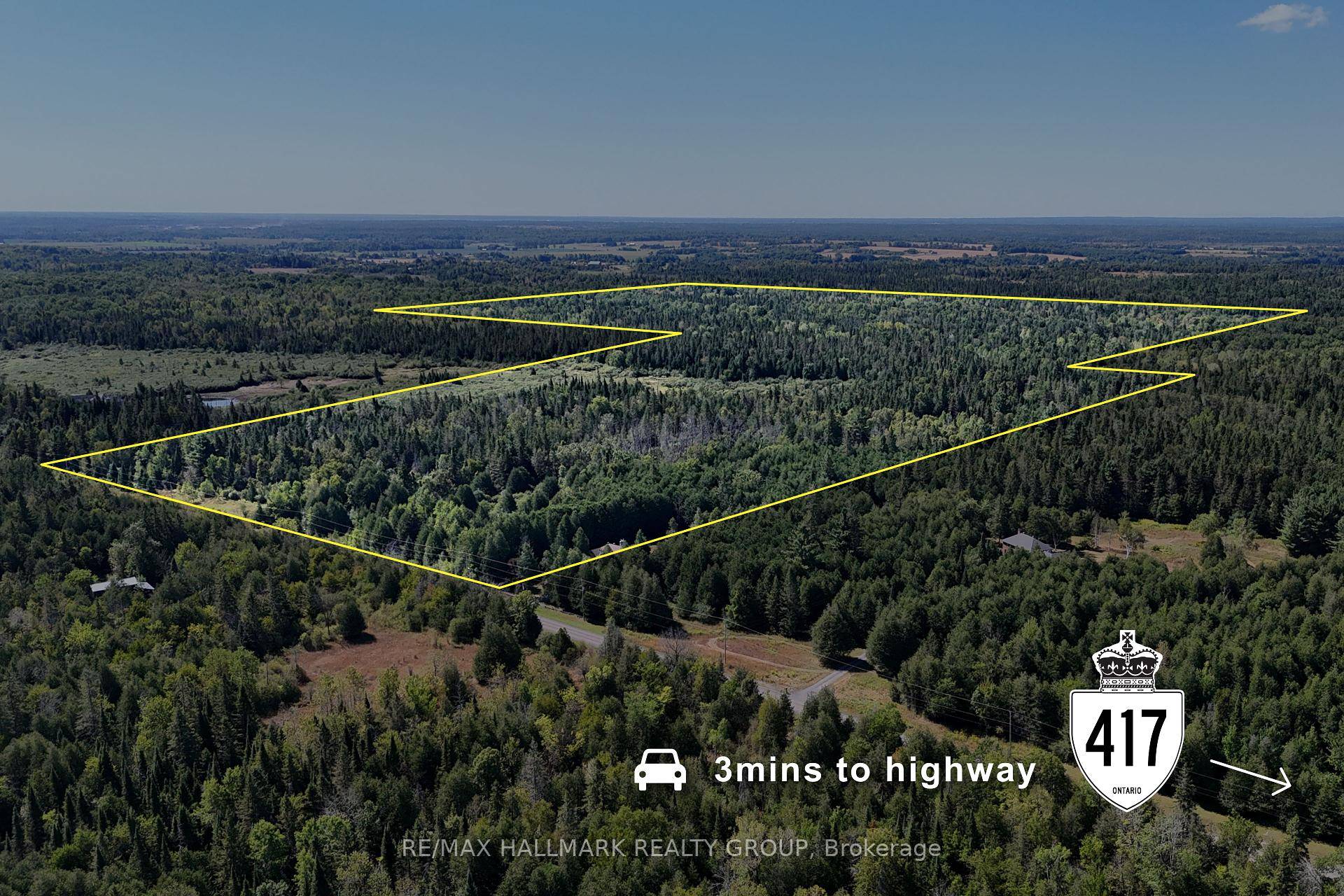 Located just 3 minutes from Highway 417 and 14 minutes from Kanata, this expansive 161 acre parcel on Marshwood Rd in Carp offers a rare blend of seclusion, natural character, ...