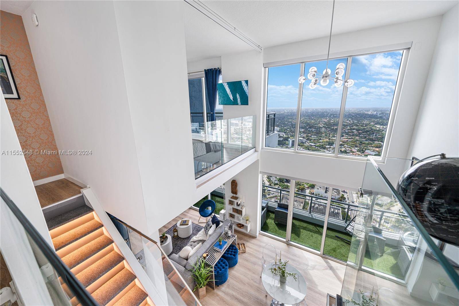 Introducing SKY LOFT BRICKELL 2 Story glass loft at Infinity Brickell.