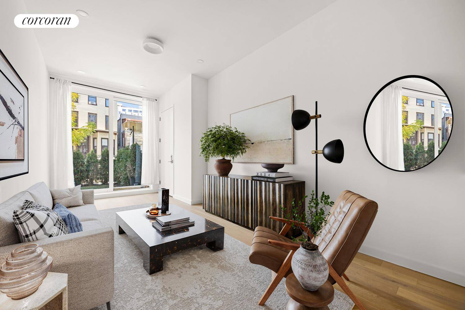 At 48 Stanhope Street, Residence 1F is a thoughtfully designed 1 bedroom, 1.