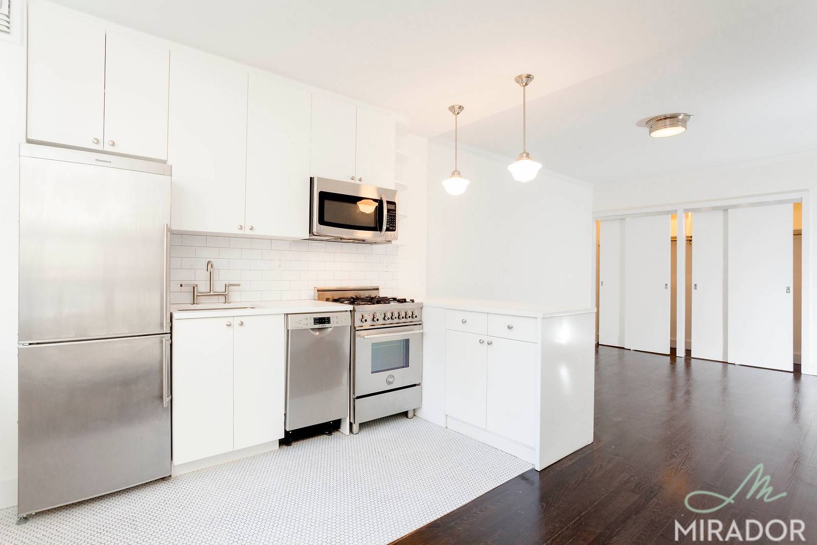 Fantastic new renovated studio apartment with walk in closet in the heart of SoHo.