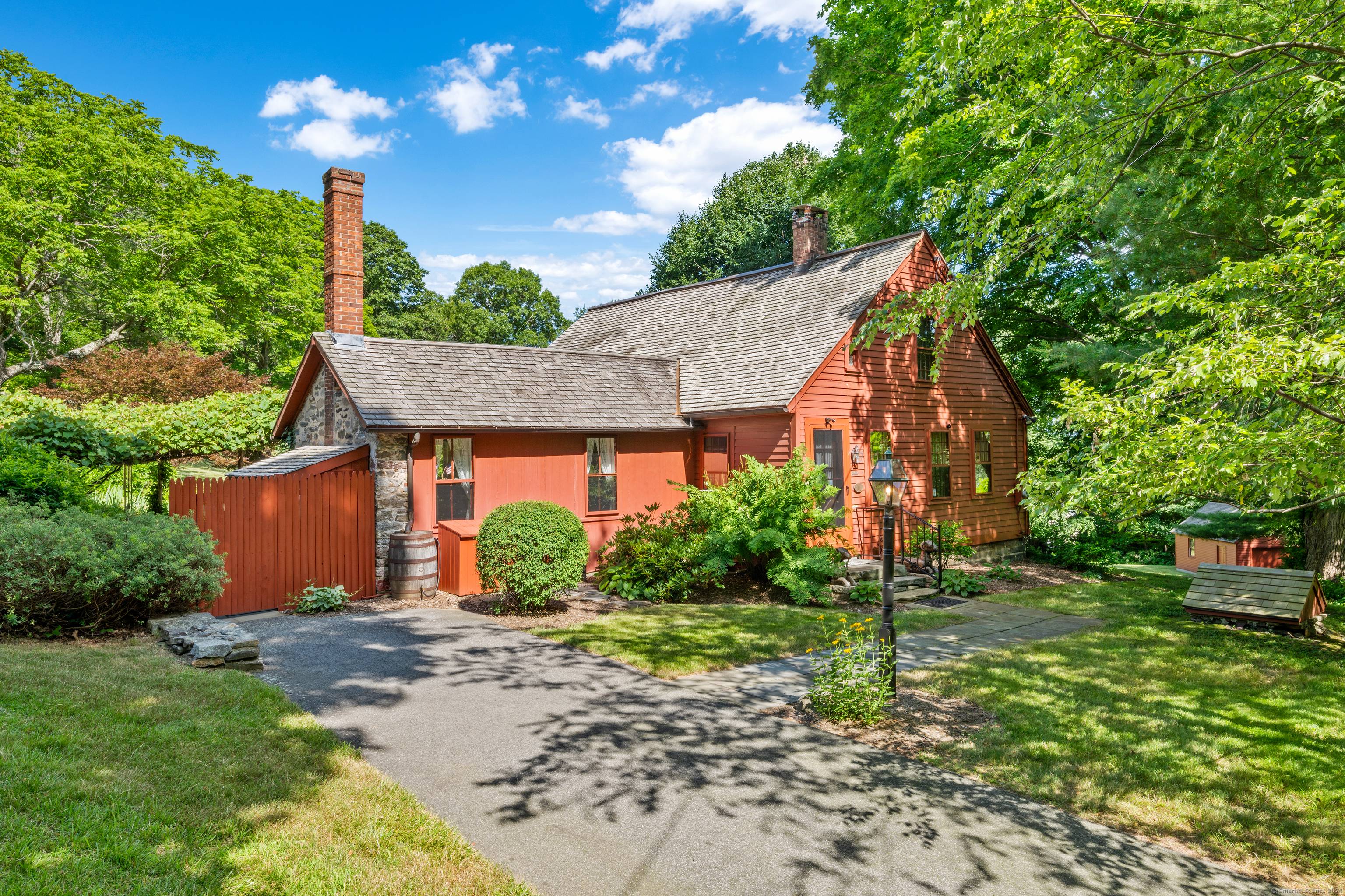 Step into history with this 1770 Cape, part of Old Homes of Chester.