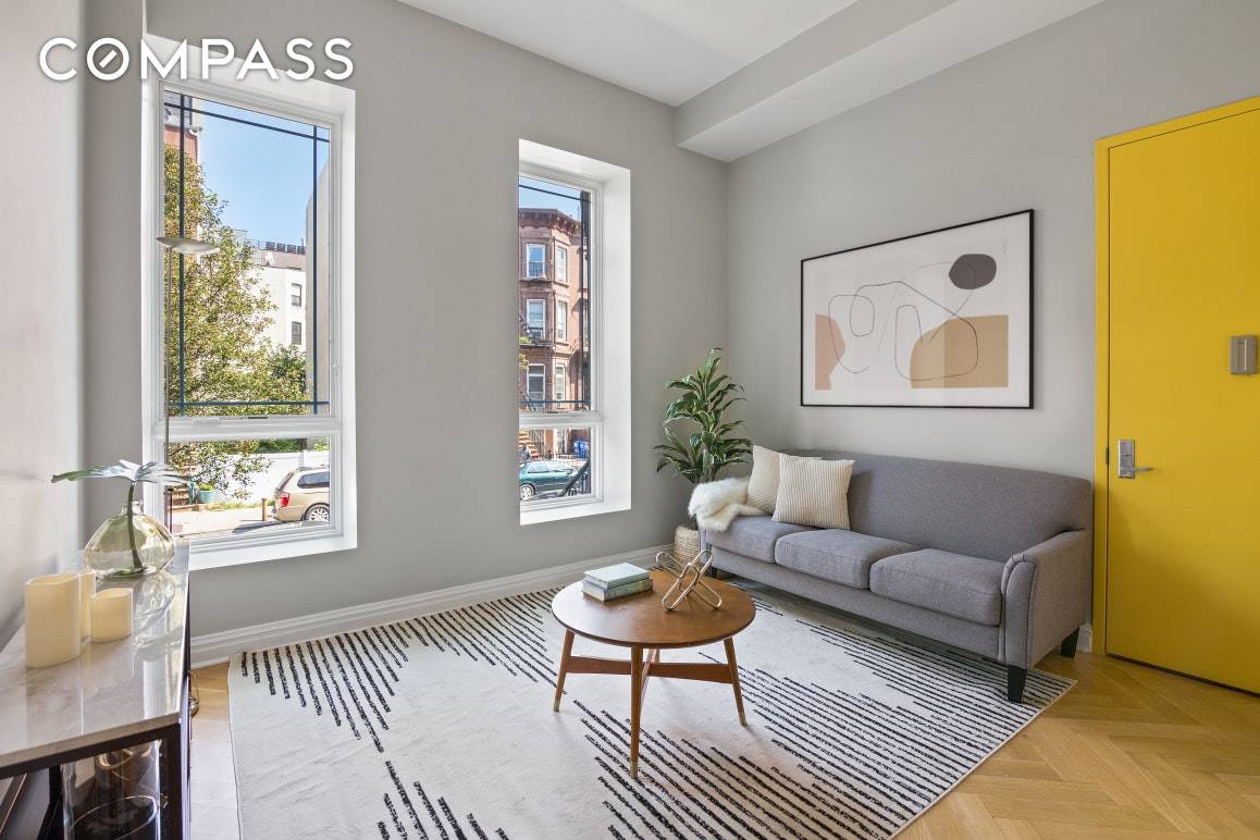 Stunning two bedroom, and two bathroom duplex apartment with plenty of storage space.