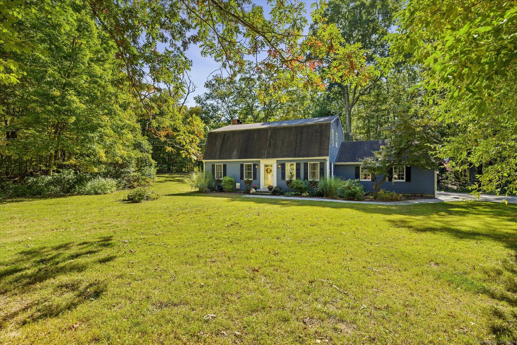 Tucked away on a quiet country road just off historic Route 169, this Gambrel style colonial offers over 2, 200 sq.