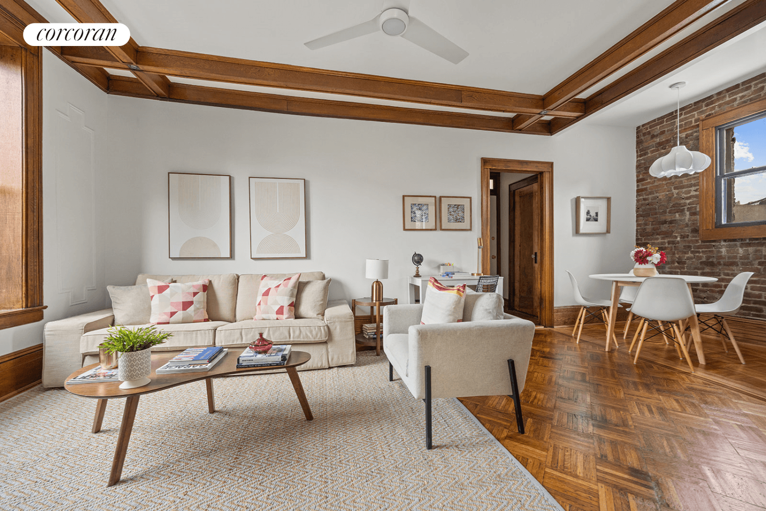 In the heart of vibrant Prospect Heights, this JUST RENOVATED, sun drenched one bedroom apartment combines modern convenience with timeless charm.