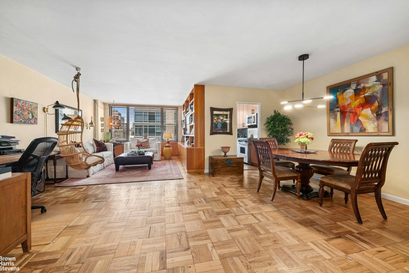 Welcome to this expansive, versatile and renovated north facing 1 Bedroom home, offering an exceptional layout and abundant natural light throughout.