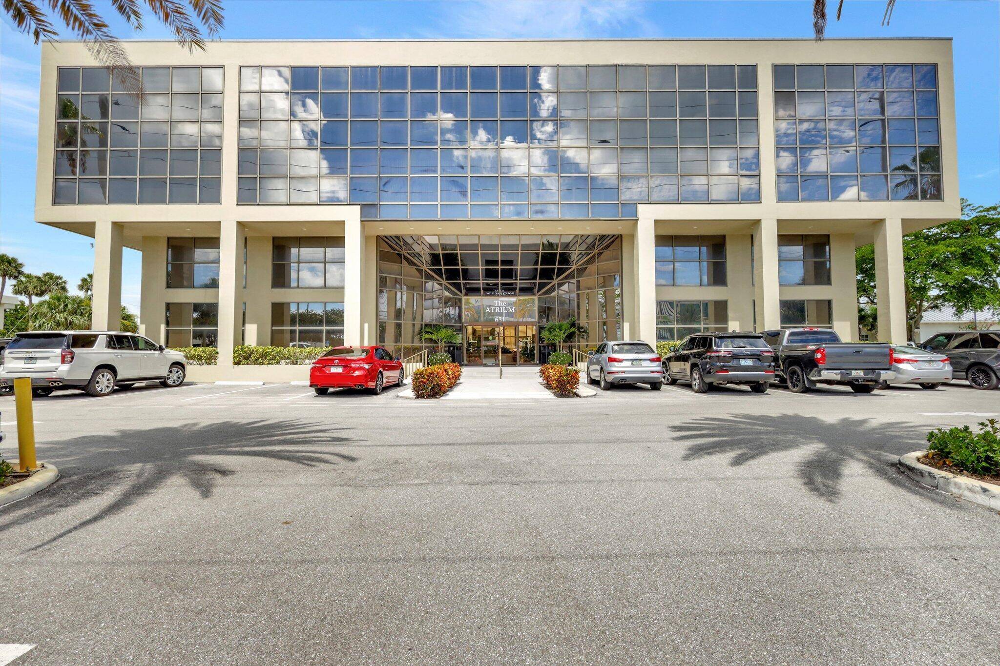 The Atrium is a beautifully maintained building in the heart of North Palm Beach.