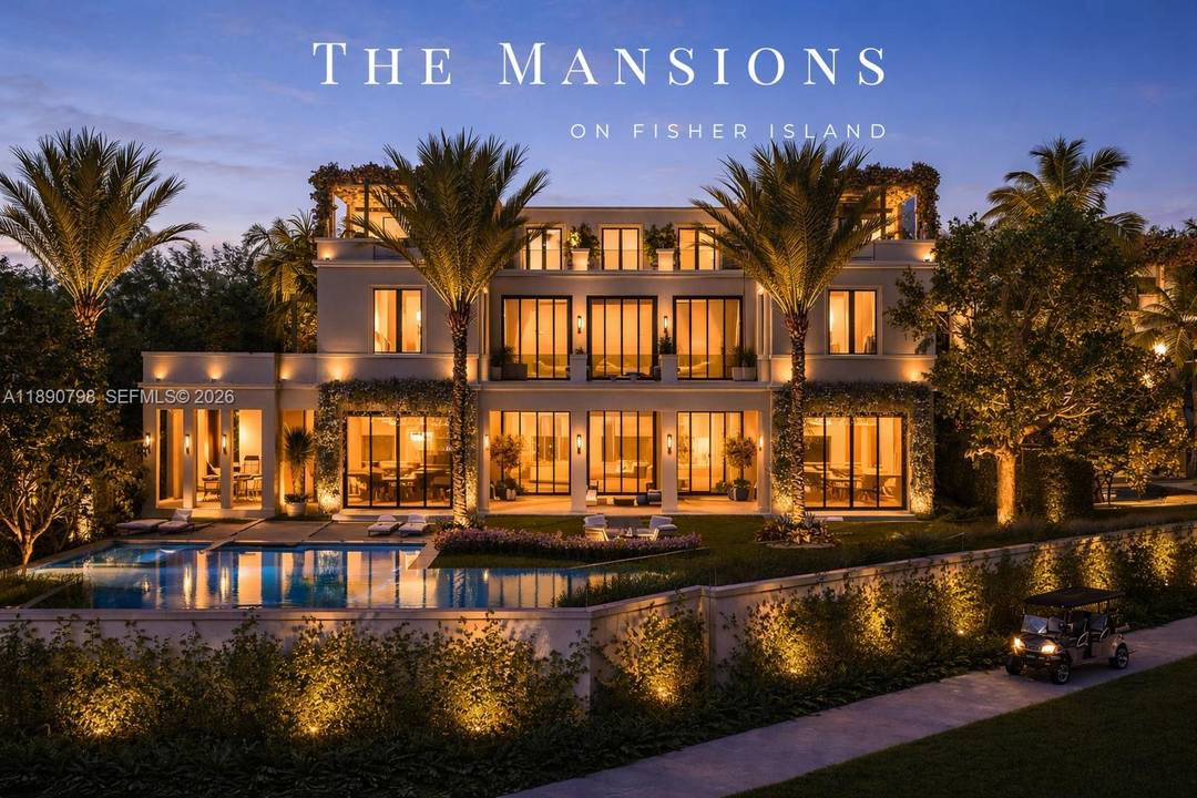 THE GRANDE DAME OF FISHER ISLAND.