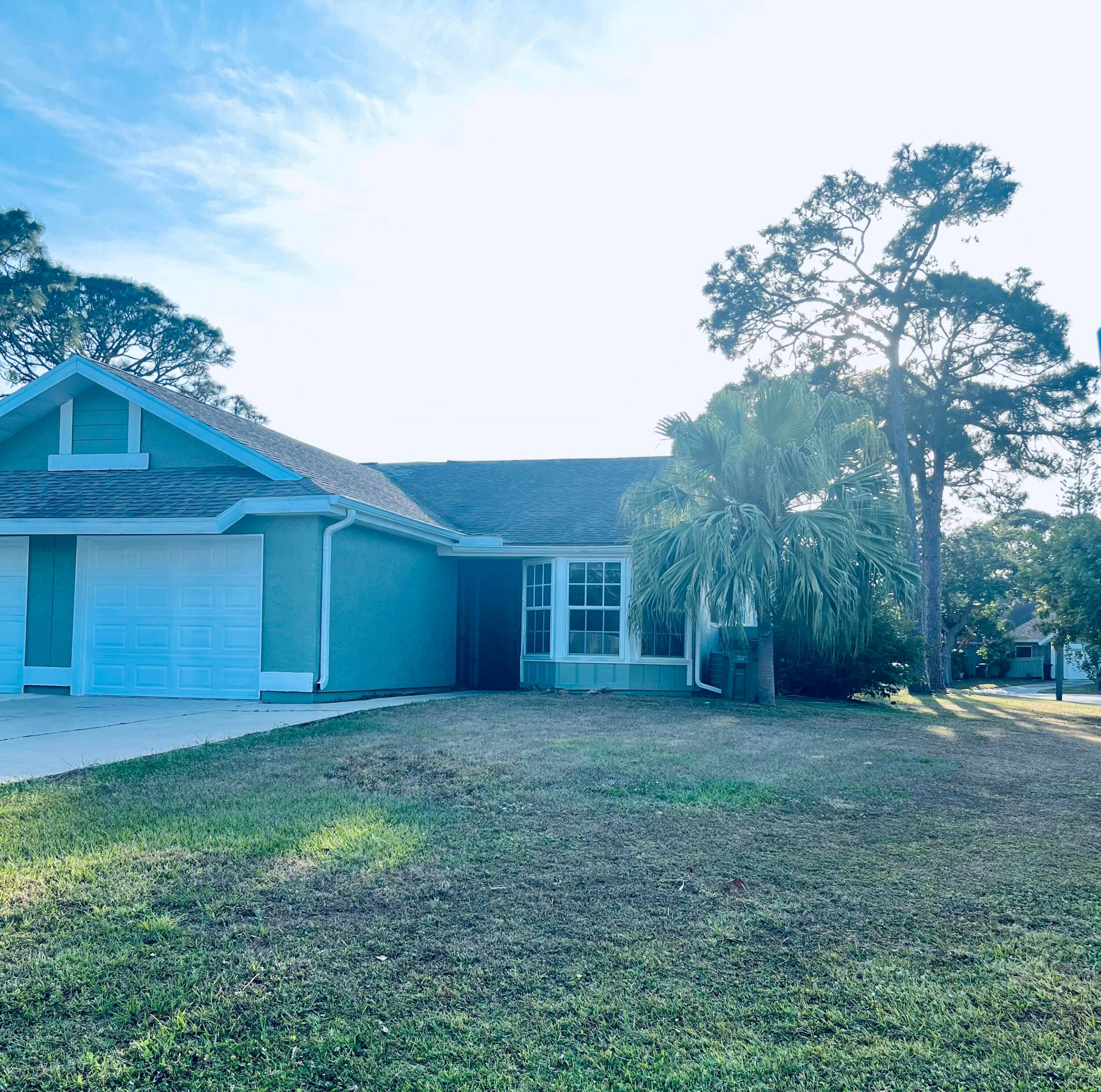 This charming three bedroom, two bathroom villa with a one car is nestled in a serene neighborhood !