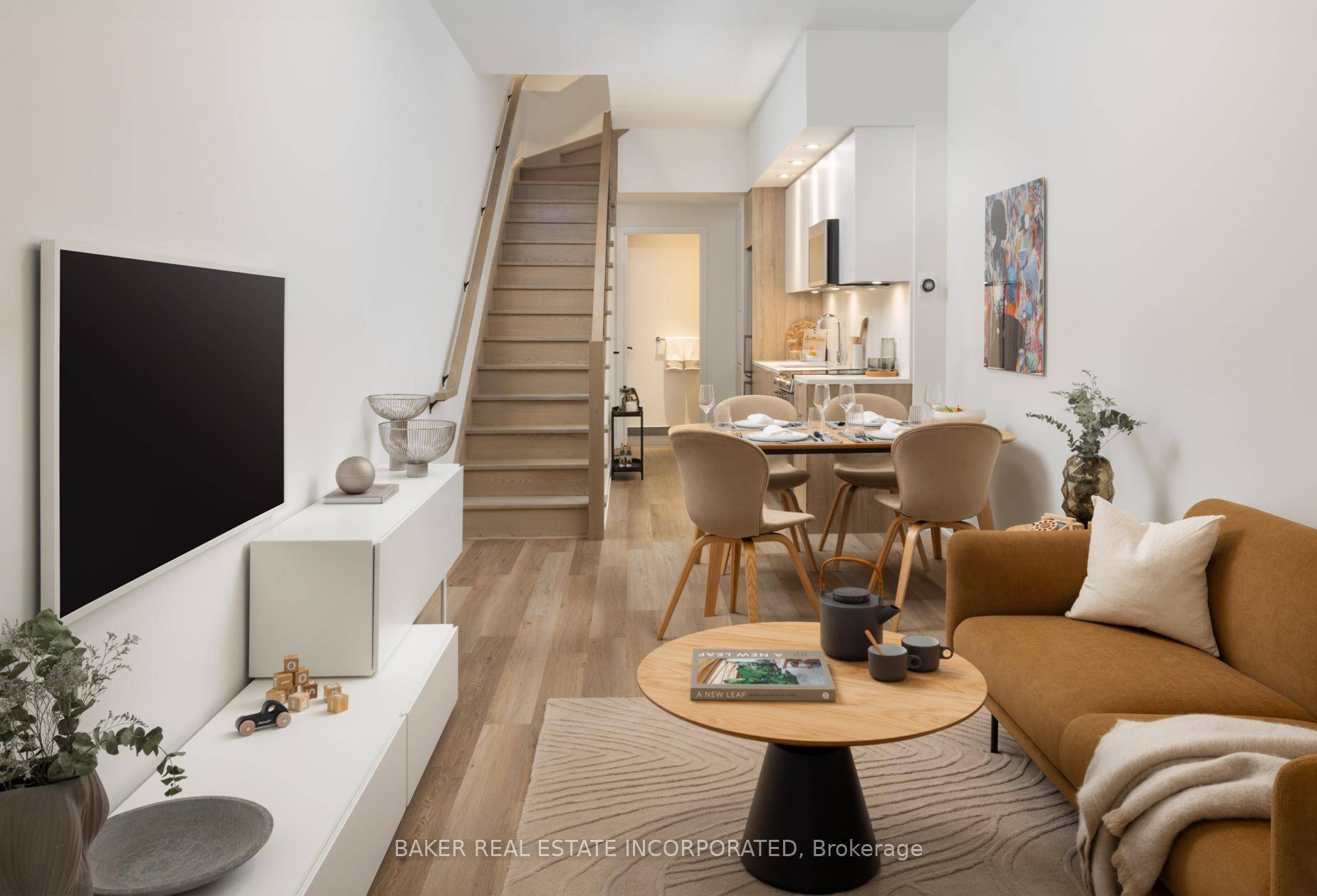 BRAND NEW, NEVER LIVED IN TWO STOREY TOWNHOME 1 BED, 1.