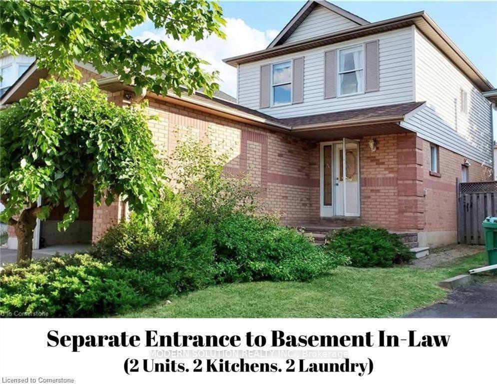 Freedhold Detached family home with an In law Basement !